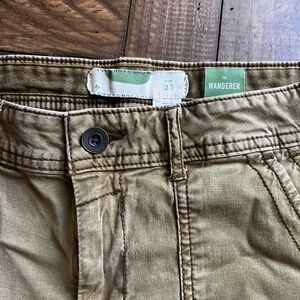 Anthropologie Women's Tan Cargo Shorts